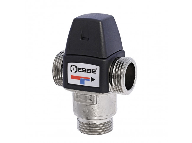 Клапан термостатический для бытового горячего водоснабжения ESBE VTA332 32-49 °C KVS 1,2 G 3/4" (31150200) Клапаны / вентили