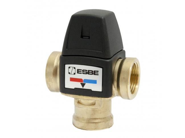 Клапан термостатический для бытового горячего водоснабжения ESBE VTA351 35-60 °C KVS 1,6 Rp 3/4" (31104900) Клапаны / вентили